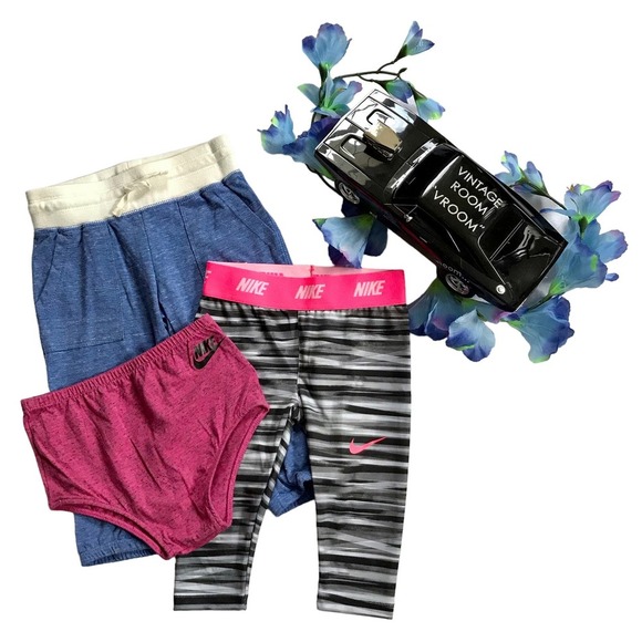 Nike NWOT Assorted Performance Bottom Bundle for Girls 3-5Y - Picture 1 of 12